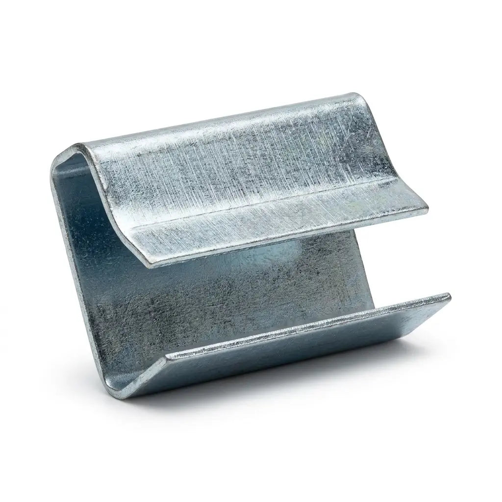 1-2 inch open galvanized metal seals for polypropylene strapping box of 1000