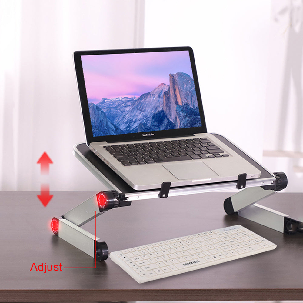 Foldable Laptop Stand Ergonomic Desk Tablet Holder - Depot 365