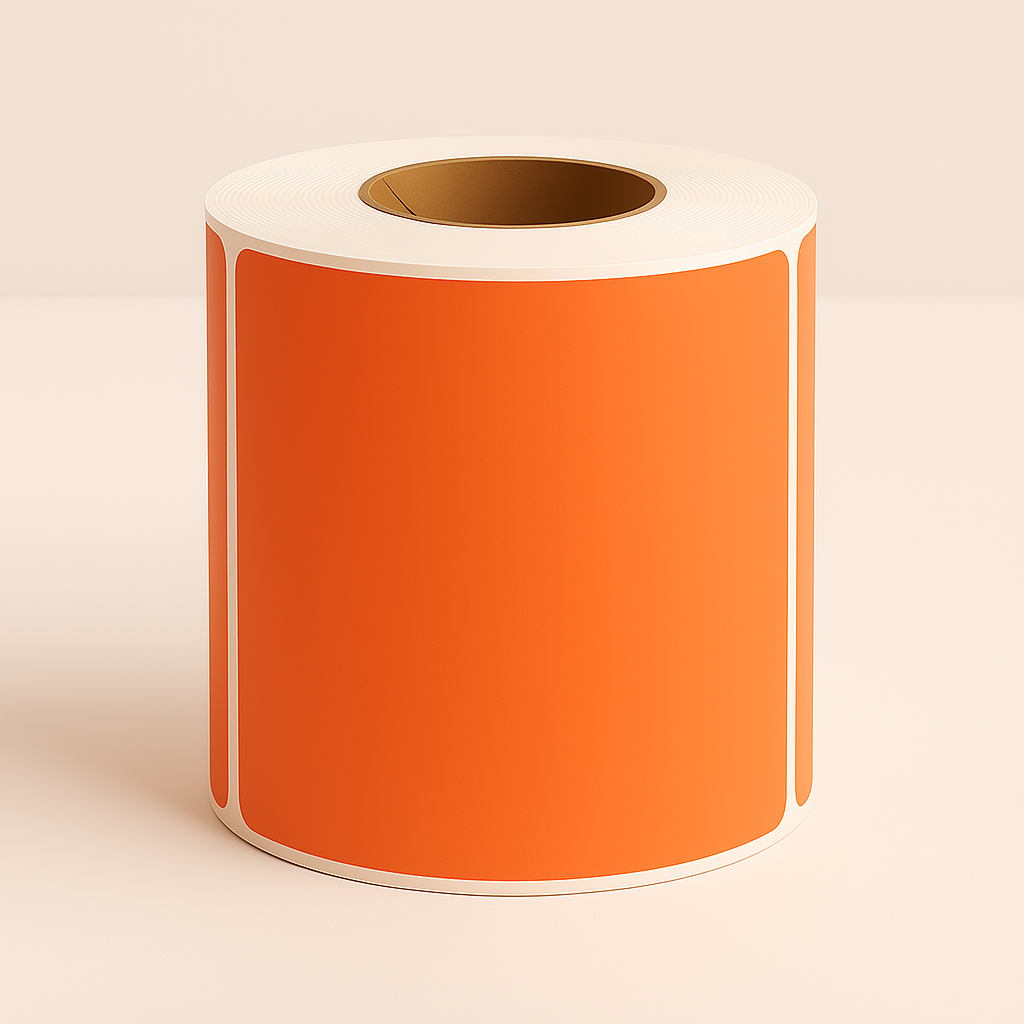 Thermal Transfer Labels – 4" x 4" - 3" Core - 1500 Labels/Roll Coloured (Industrial Use) - Depot 365