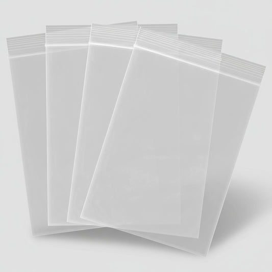 13" x 18" Heavy-Duty 4 Mil Reclosable Bags – 500/Case – Clear Poly Bags - Depot 365