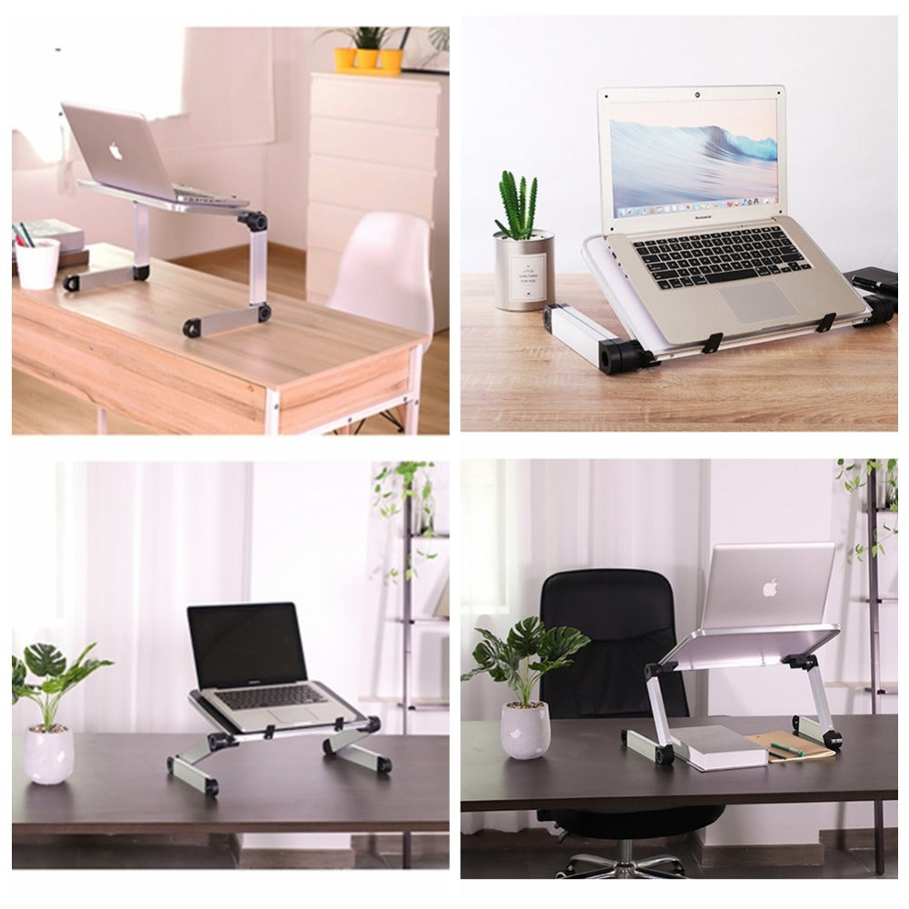 Foldable Laptop Stand Ergonomic Desk Tablet Holder - Depot 365