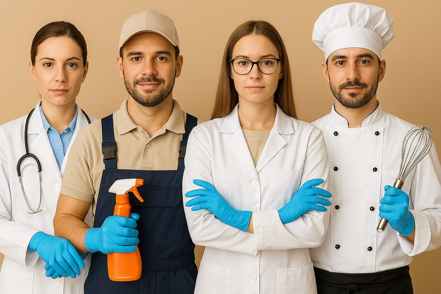 NITECH® EDT Blue Synthetic Gloves – 5mil – Powder-Free – Medical Grade – Large – Box of 100 - Depot 365