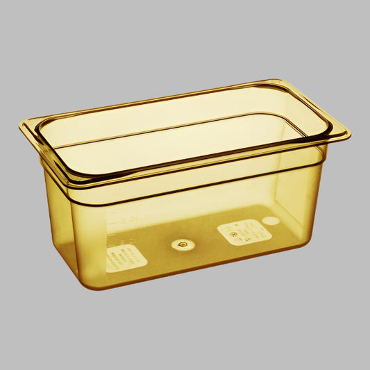Cambro 36HP150 1/3 Size Amber Food Pan – High Heat H-Pan - Depot 365