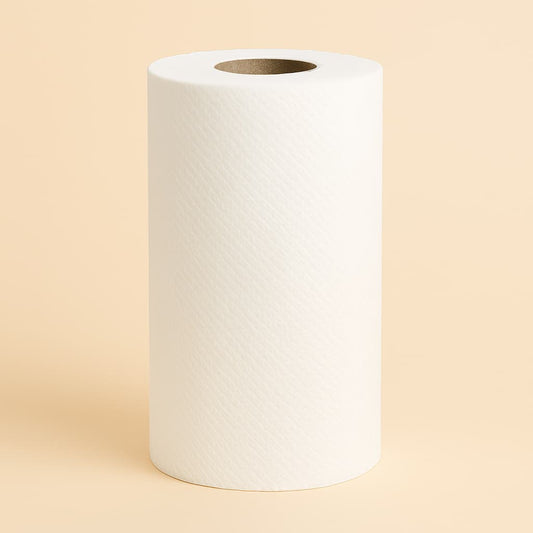 Cascades PRO Select kitchen roll towels, 2-ply 8x11 inches, 250 sheets per roll, 12 rolls per case, 100% recycled fibers, Green Seal certified