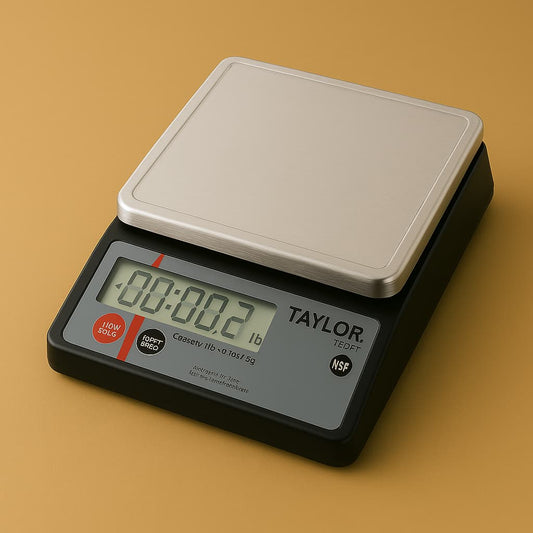 Compact digital kitchen portion scale – 2kg capacity with LCD display