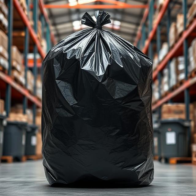 Regular Duty Black Garbage Bags 26x36 (Case of 250) - Depot 365