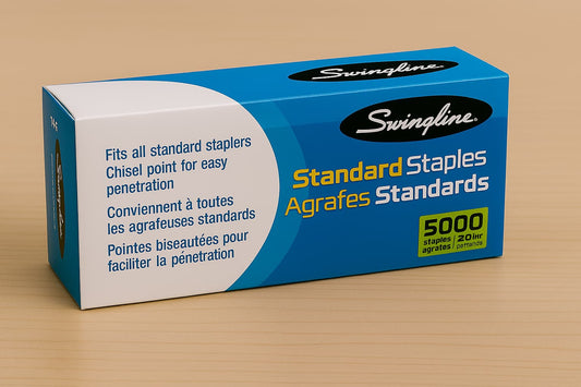 Swingline Standard Staples – 5,000 Count - Depot 365