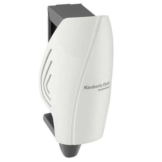 White wall-mounted air freshener dispenser – 60-day cartridge – free Montreal delivery
