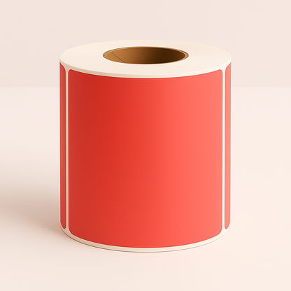Thermal Transfer Labels – 4" x 4" - 3" Core - 1500 Labels/Roll Coloured (Industrial Use) - Depot 365 