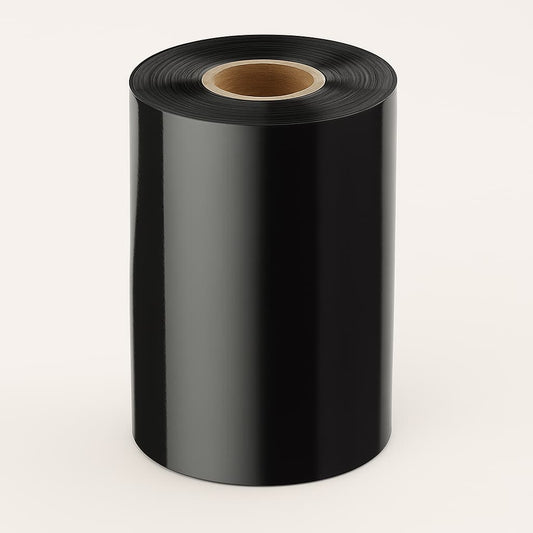 4.33 x 1476 Zebra Thermal Transfer Wax Ribbon – 110mm x 450m – Black Printing Ribbon