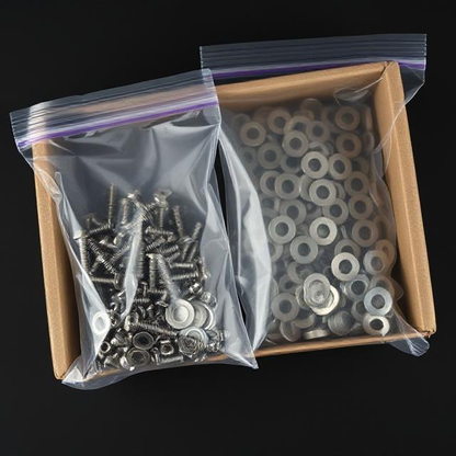 4" x 6" Heavy-Duty 4 Mil Reclosable Bags – 1000/Case – Clear Poly Bags