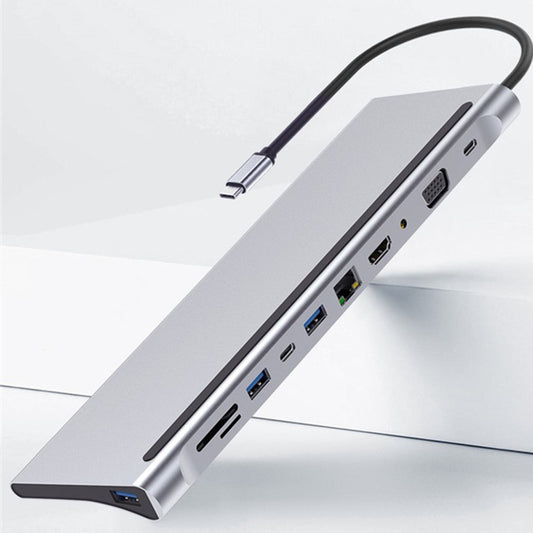 USB-C Laptop Expansion Dock – 6-in-1 Hub for MacBook, PC & More
