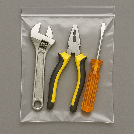 8x10 reclosable poly bags 4 mil heavy duty zipper bags