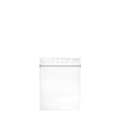 Reclosable storage bags with hole for retail display, 8x10 size
