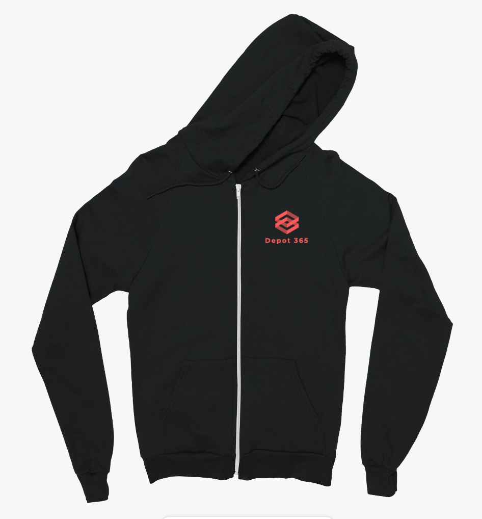 Custom Unisex Zip Hoodie – Personalized Full-Zip Sweatshirt with Your Design. Minimum Order Quantity 10