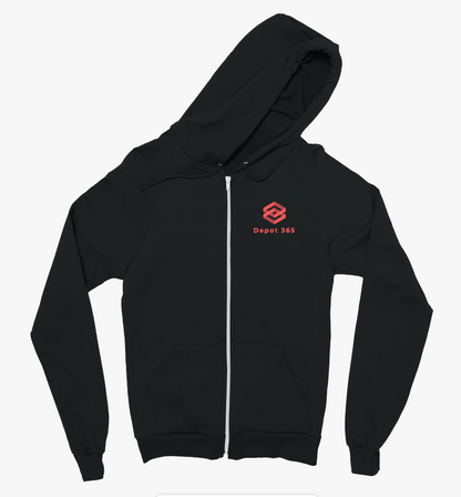 Custom Unisex Zip Hoodie – Personalized Full-Zip Sweatshirt with Your Design. Minimum Order Quantity 10