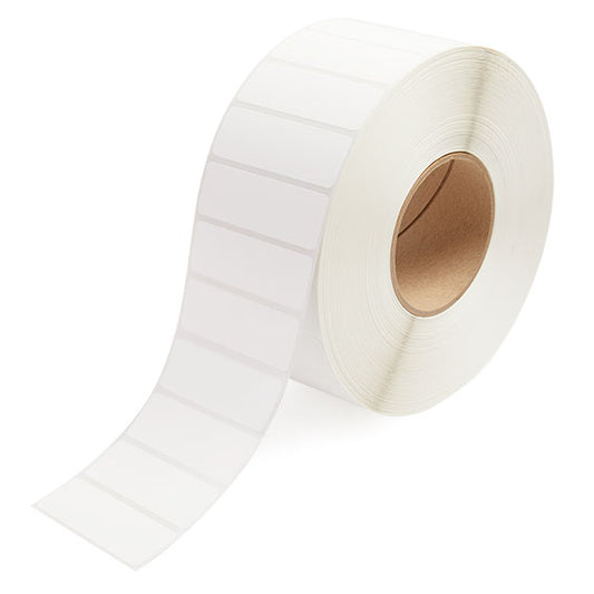 3x1 Thermal Transfer Labels – 5000 labels per roll, 3-inch core, ribbon required for printing
