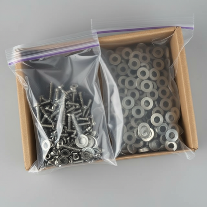 13" x 18" Heavy-Duty 4 Mil Reclosable Bags – 500/Case – Clear Poly Bags - Depot 365 