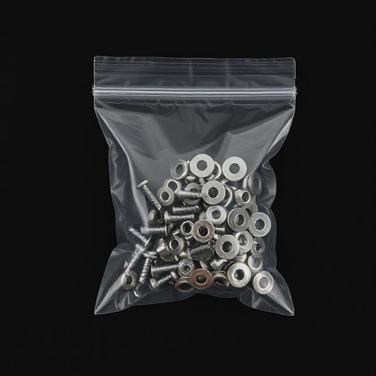 9" x 12" Heavy-Duty 4 Mil Reclosable Bags – 1000/Case – Clear Poly Bags