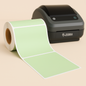 Colored Direct Thermal Labels – 4" x 4" - 1" Core | Desktop Printer Compatible