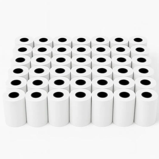 Thermal paper rolls case of 50 – thermal printer paper 2 1/4 x 60 inches for POS systems