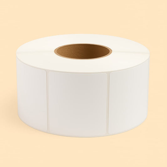 4x4 thermal shipping labels – 3 inch core – compatible with Zebra printers – free delivery in Montreal